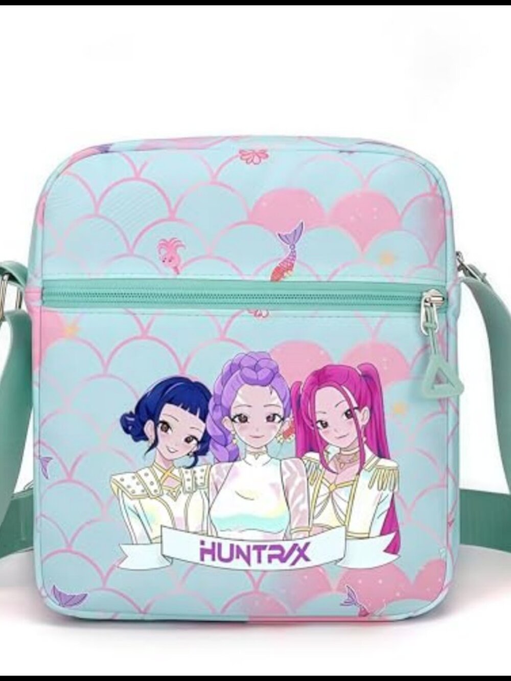PU Crossbody Mini Bag Cartoon Pattern Sling Purse Gift Travel